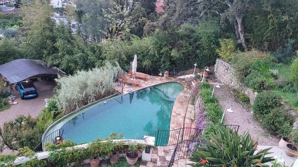 Pool view, Swimming pool, Parking