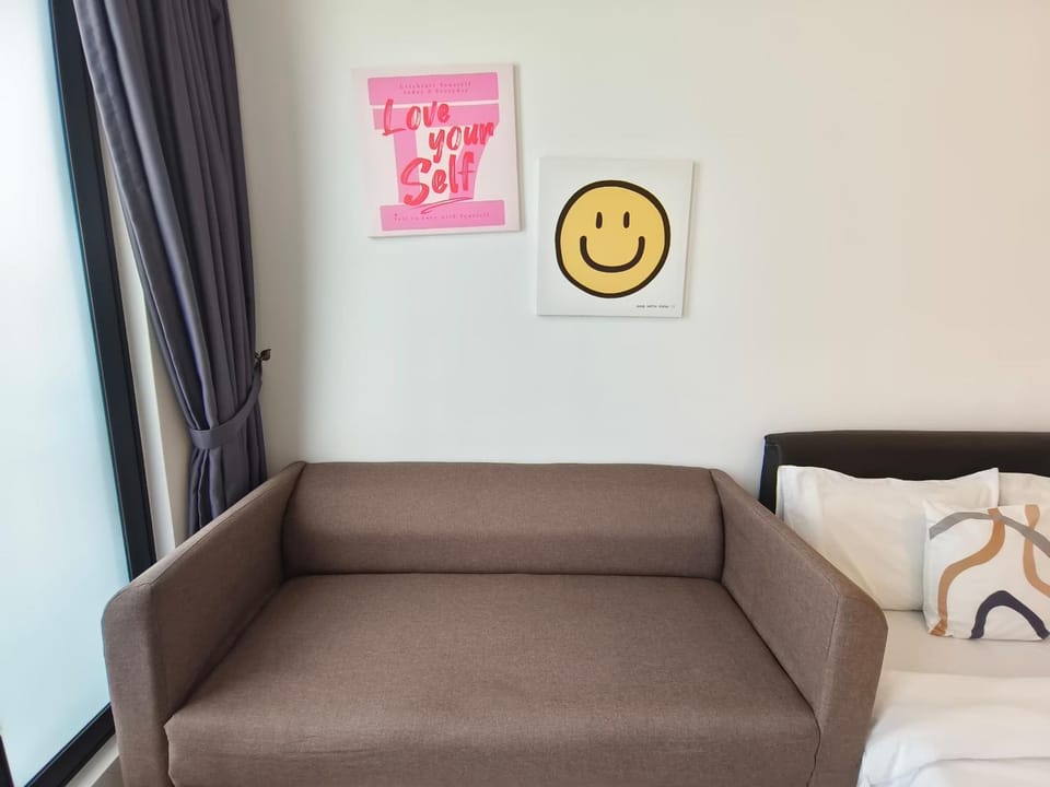 Prefect FF QueenBed 150M Walkway Lincoln Uni Col hpsn219b Apartment in Petaling Jaya