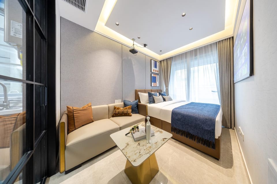 Living room, Bedroom