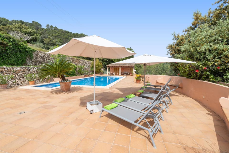 Garden view, Swimming pool, sunbed