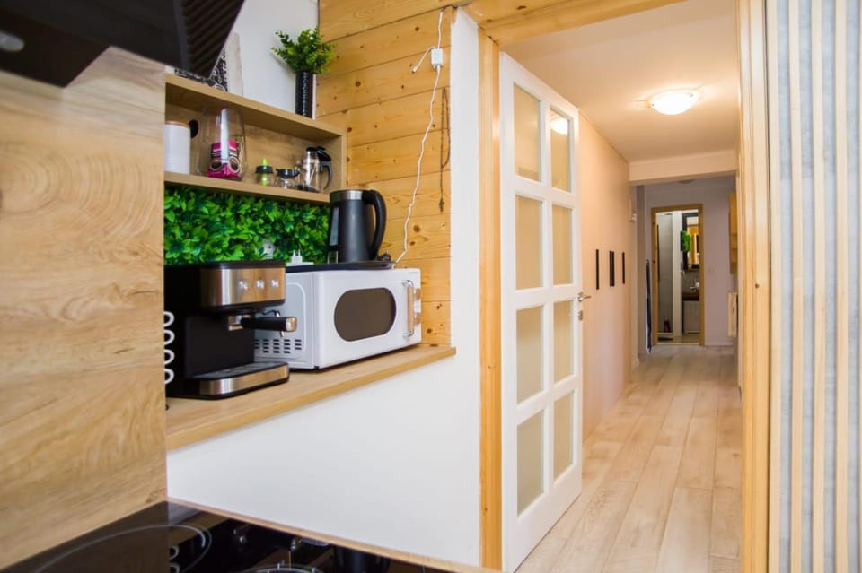 Kitchen or kitchenette, minibar