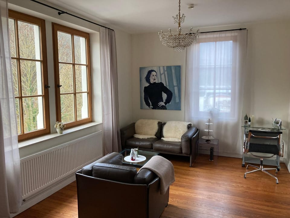 Fluss&Gleis Wohnen am Wasser im historischen Bahnhof Apartment in Rhineland-Palatinate
