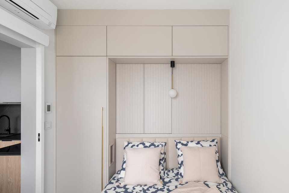 Bed, Photo of the whole room, Bedroom, wardrobe