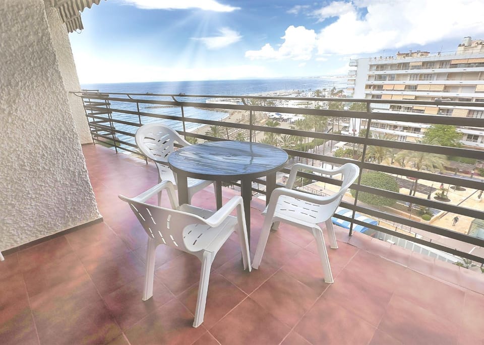 View (from property/room), Balcony/Terrace, Sea view