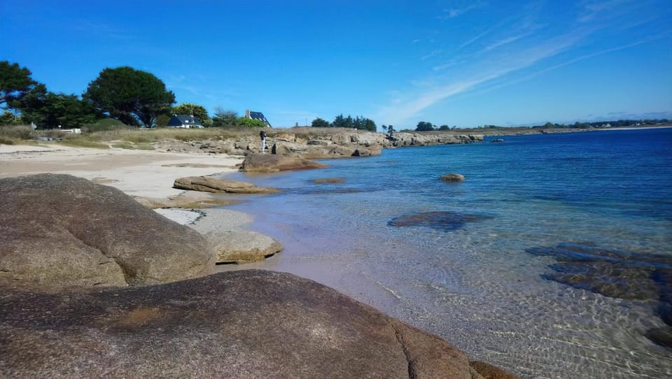 Trévarec au Cabellou - Appartement jardin sur la plage Apartment in Concarneau