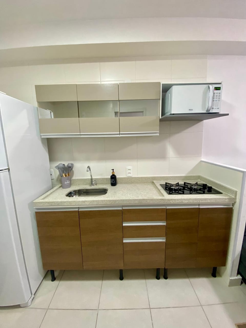 Studio próximo ao Vibra SP com Varanda Apartment in Sao Paulo City