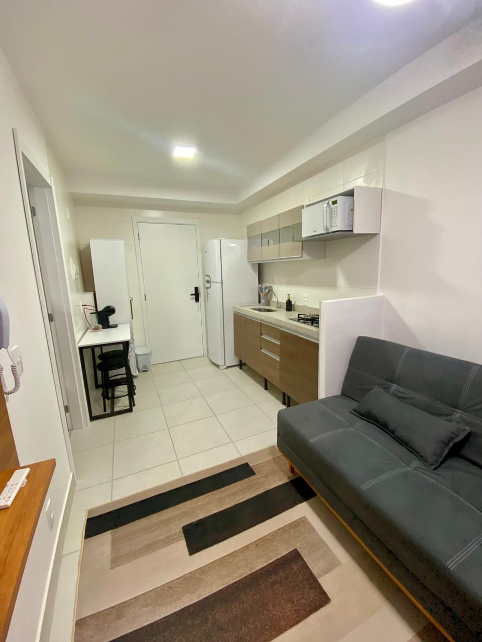 Studio próximo ao Vibra SP com Varanda Apartment in Sao Paulo City