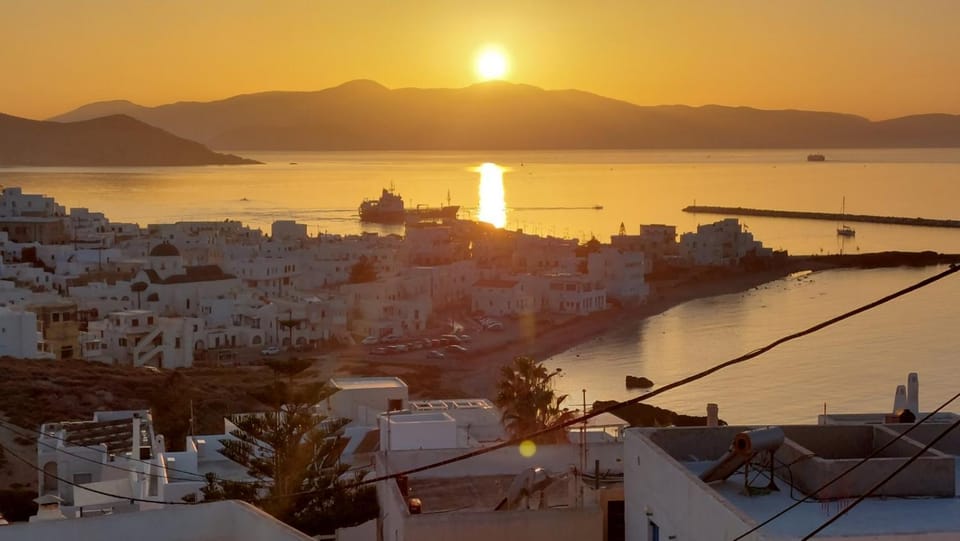 HIGH END Unique 270 degree aerial sea view suite Apartment in Naxos