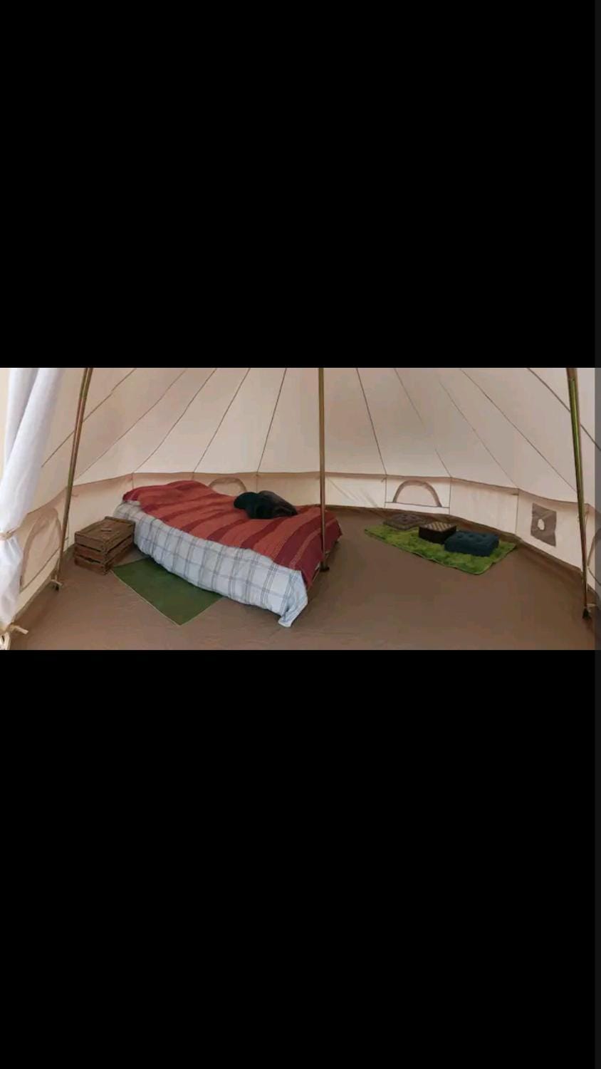 Tienda acogedora con piscina "Amantes de la naturaleza" 1 Luxury tent in Costa de la Luz