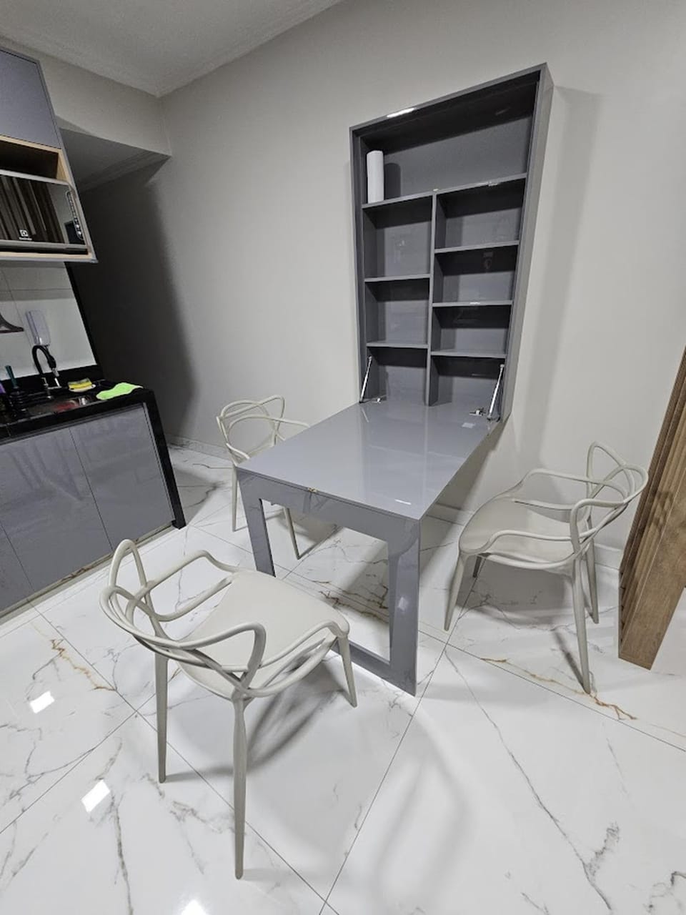 Kitchen or kitchenette, Living room, kitchen