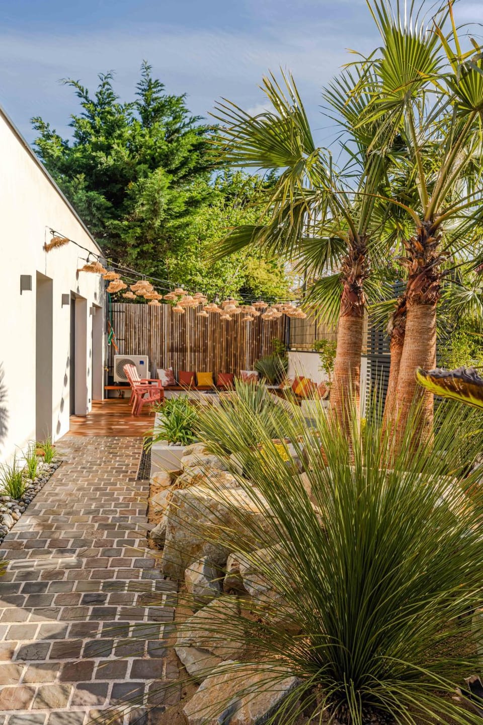 Patio, Spring, Day, Garden, Garden, Garden view