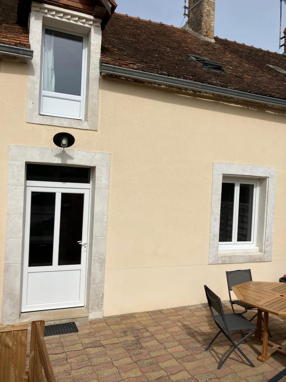 Property building, Patio