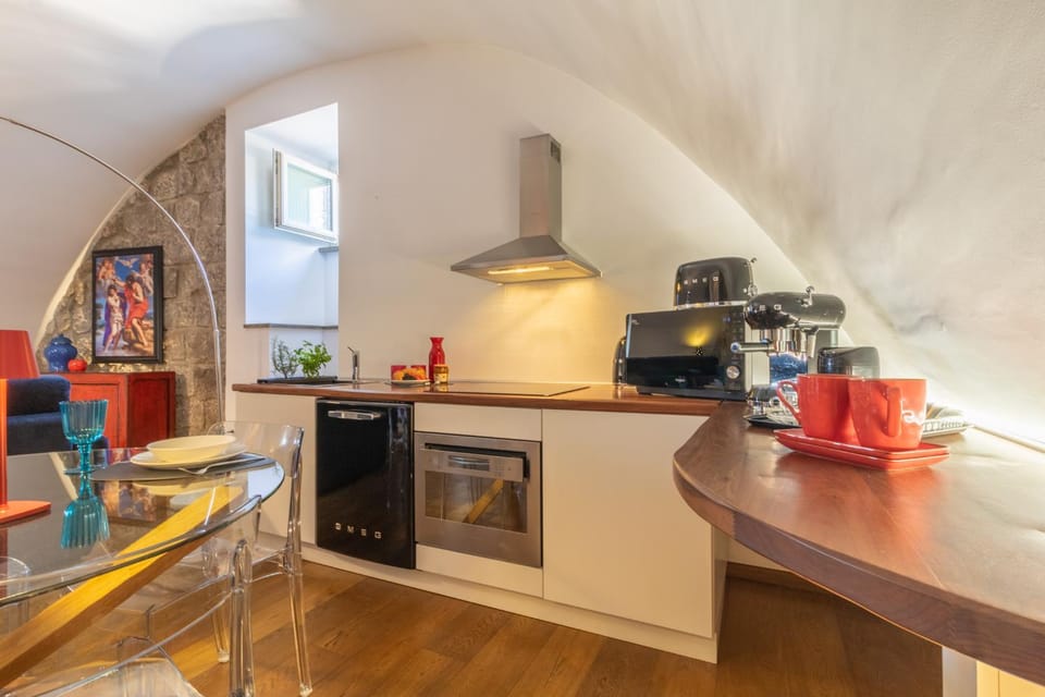 dishwasher, oven, stove, toaster