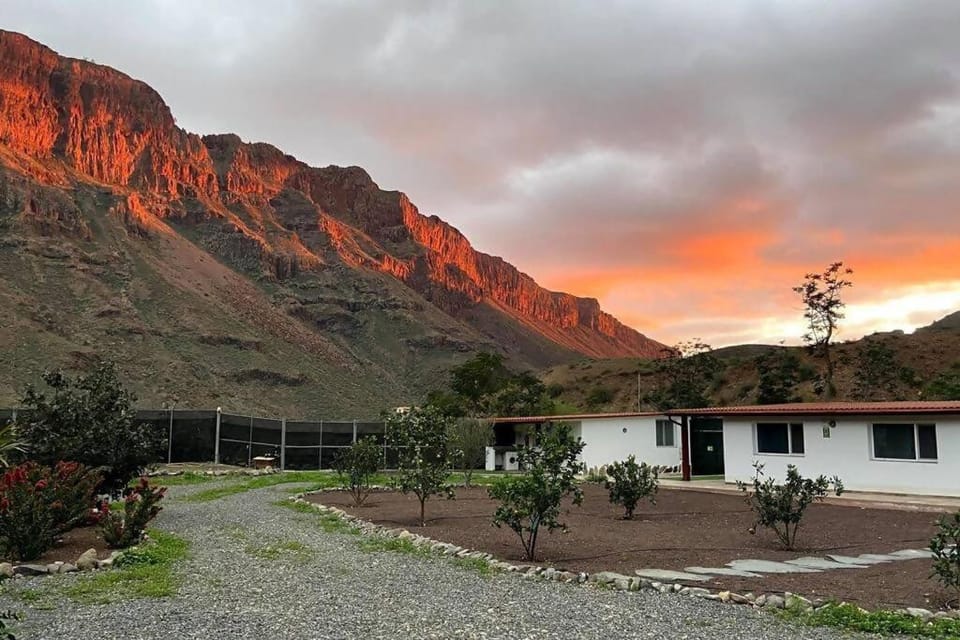 Natural landscape, Mountain view, Sunset