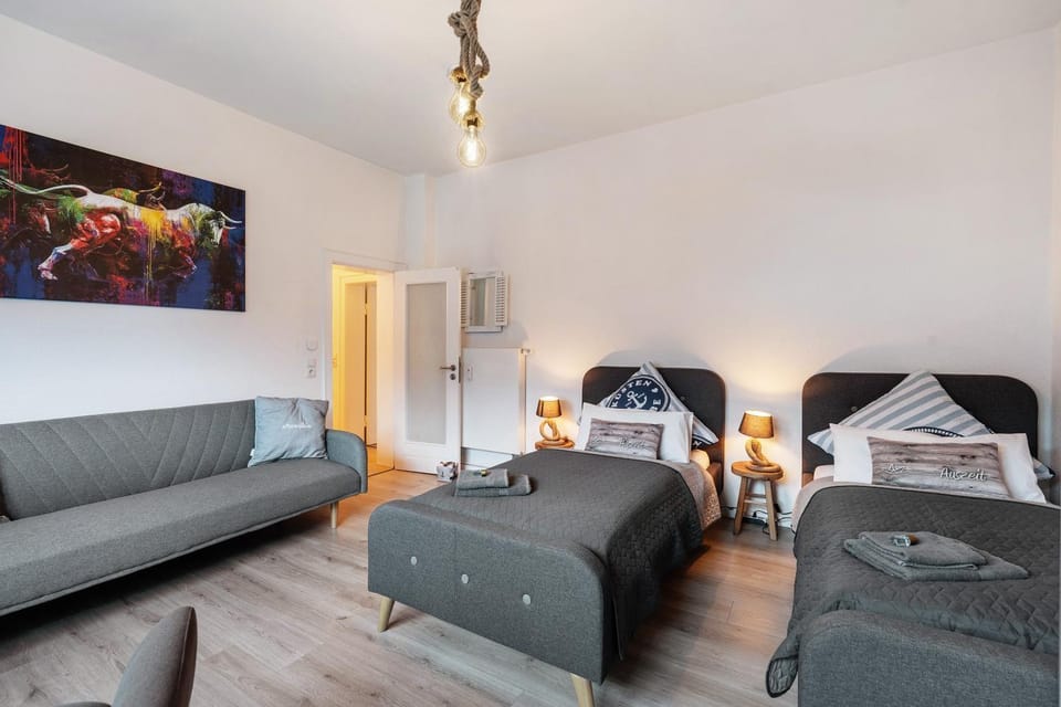 Living room, Bedroom