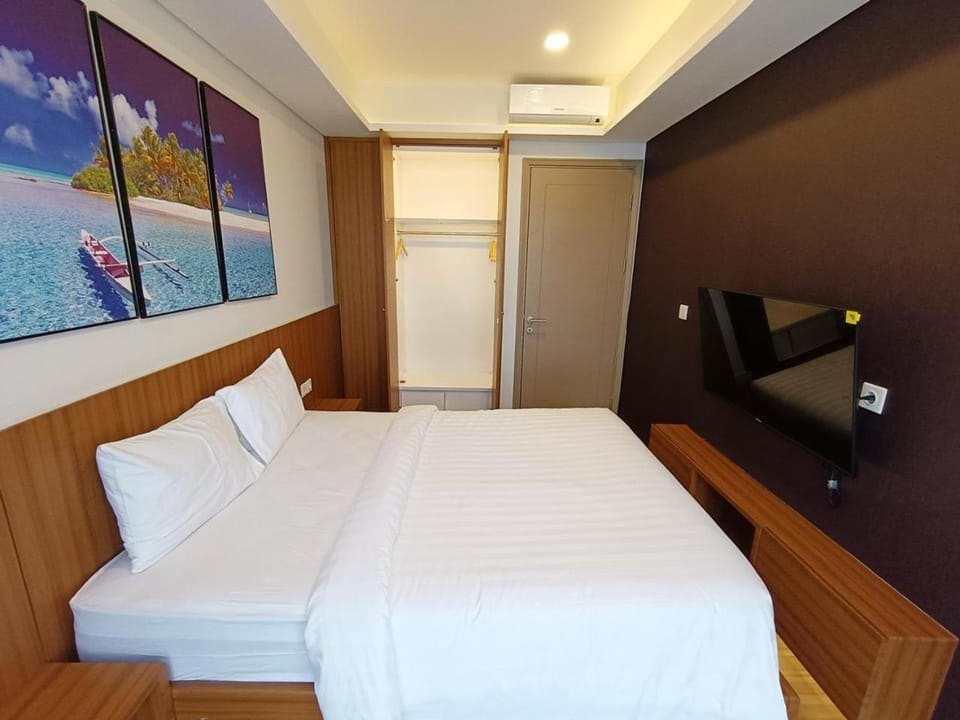 gold coast pik BEACH ROOM 1br netflix wifi sofa bed Apartment in Jakarta