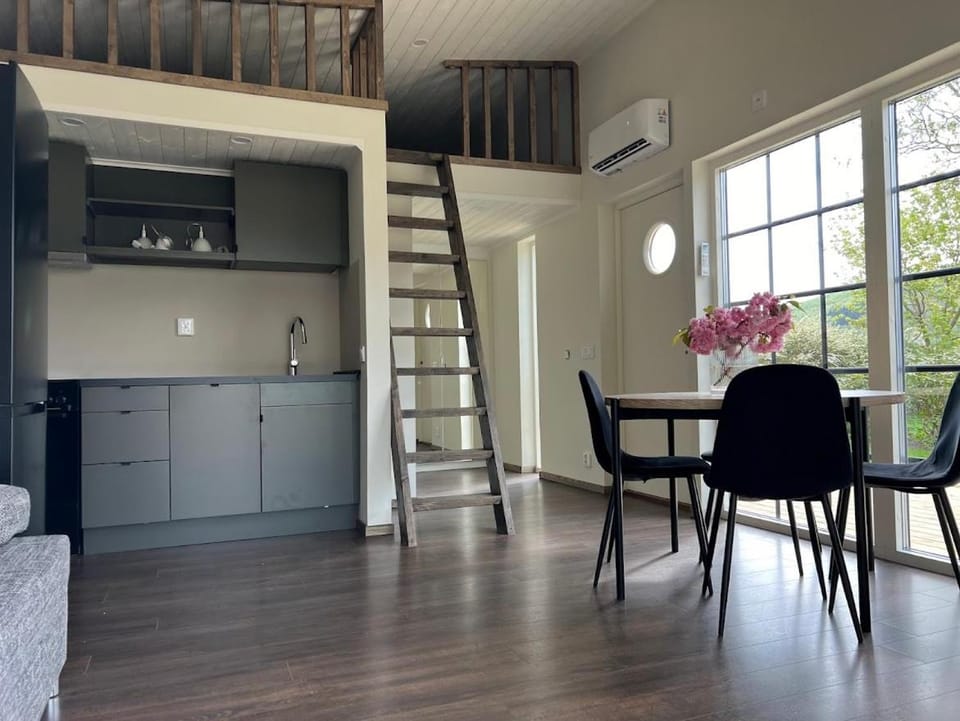 Kitchen or kitchenette, Dining area