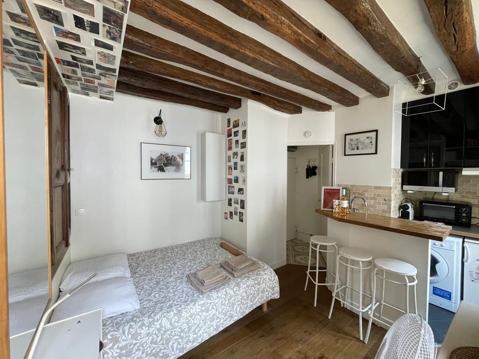Emily In Paris Cosy Studio Apartment in Paris