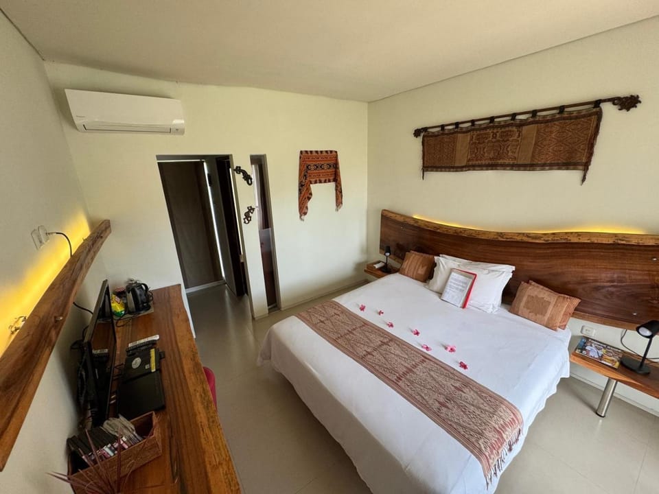 Photo of the whole room, wardrobe, air conditioner