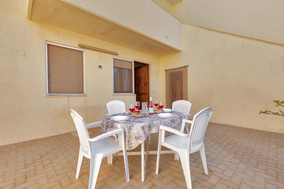 Property building, Patio