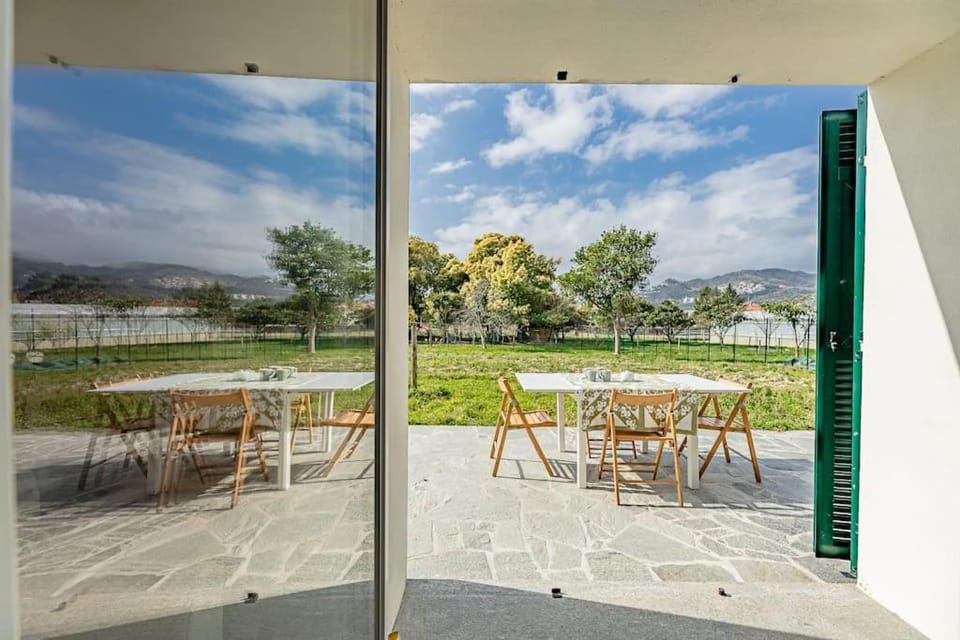 Spring, Natural landscape, Garden, View (from property/room), Dining area