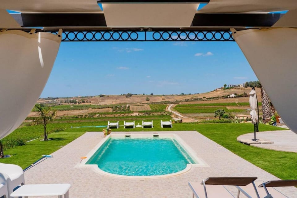 Patio, Day, Garden view, Pool view, Swimming pool