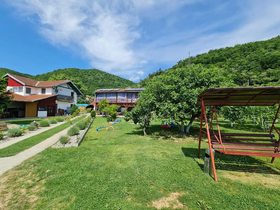 Property building, BBQ facilities, Garden