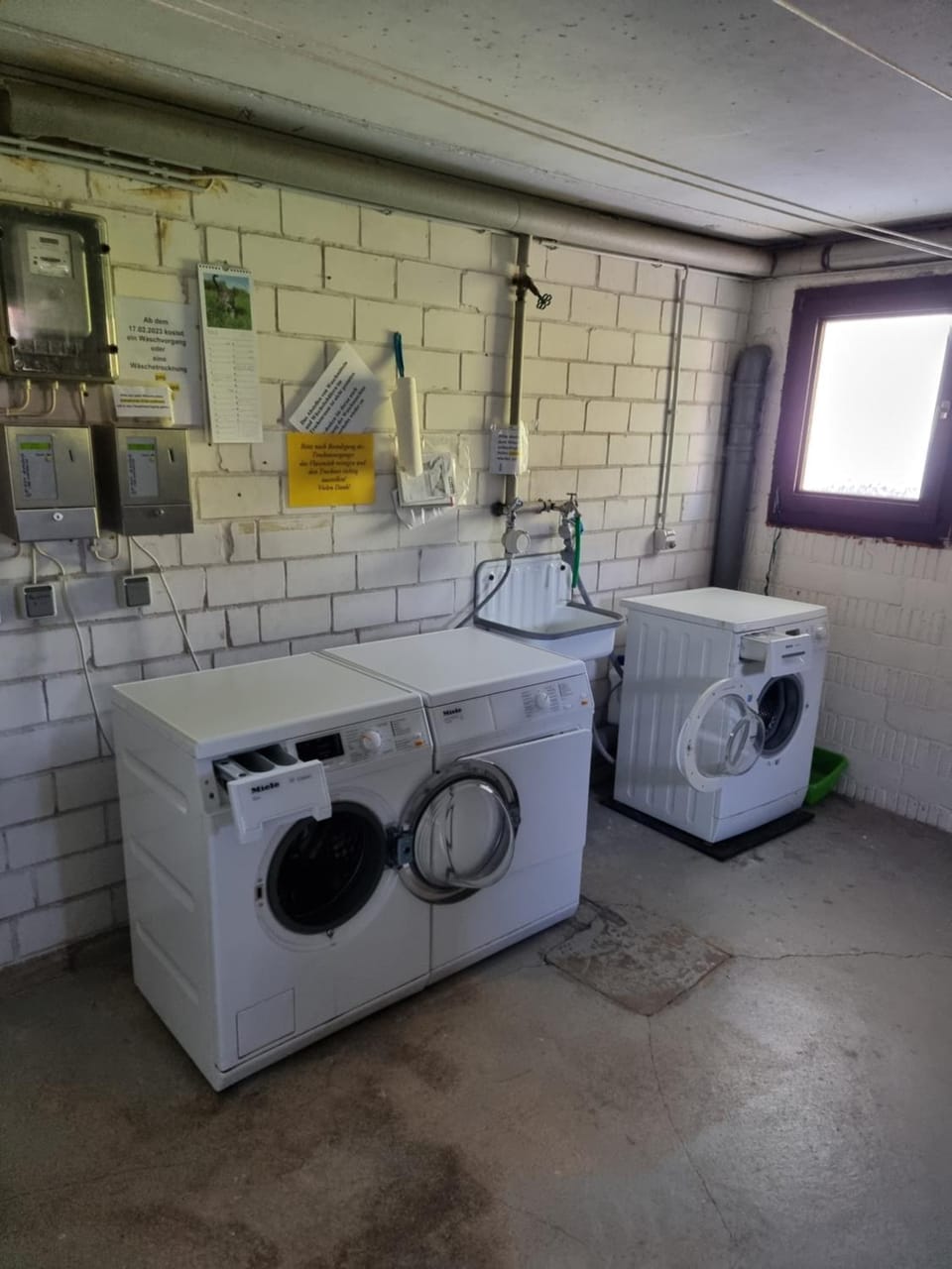 washing machine, dryer