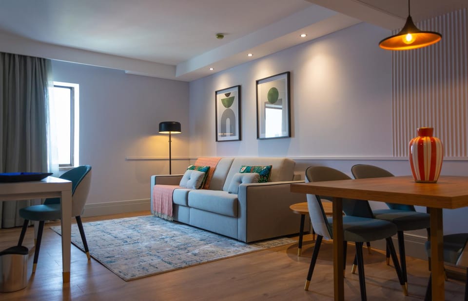 Living room, Seating area, Bedroom