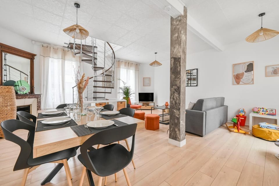 Les Arômes - Maison avec jardin 8 pers Paris House in Île-de-France