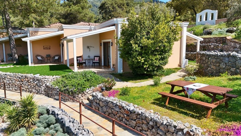 Property building, Patio, Garden view