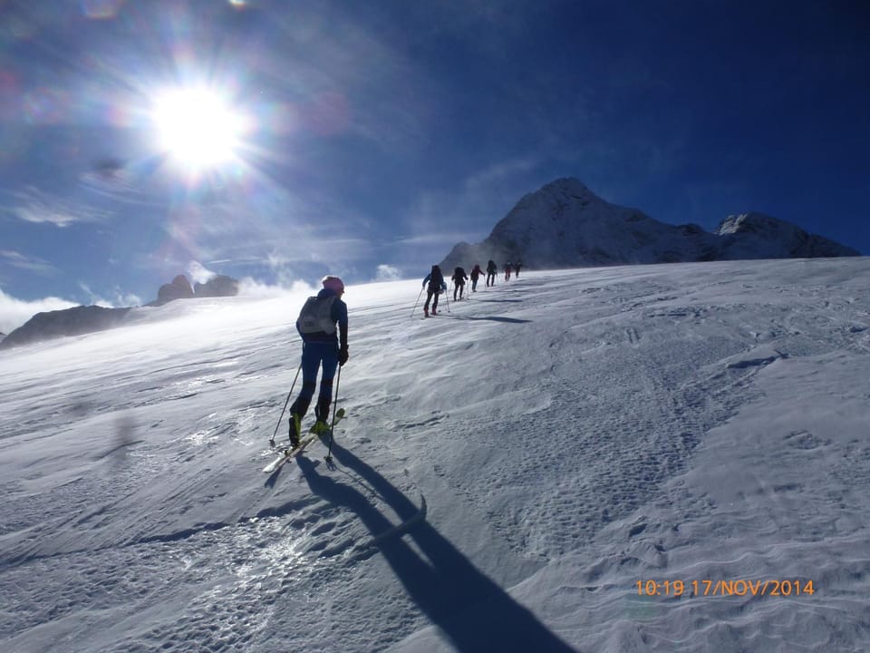 Skiing