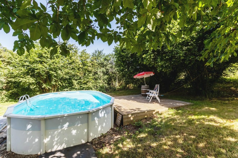 Property building, Living room, Swimming pool