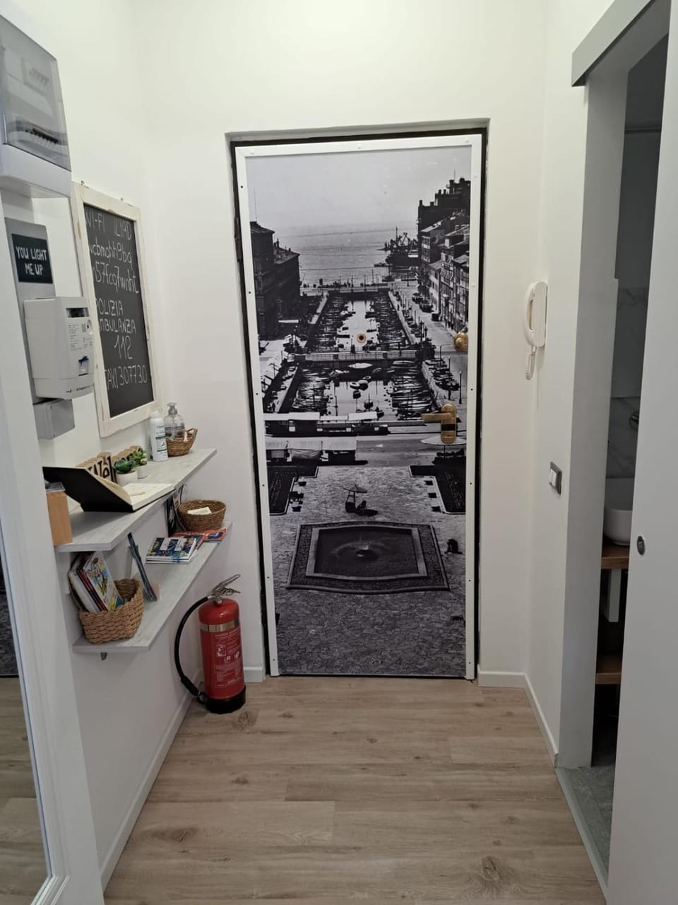 The way to trieste bikes storage Apartment in Trieste