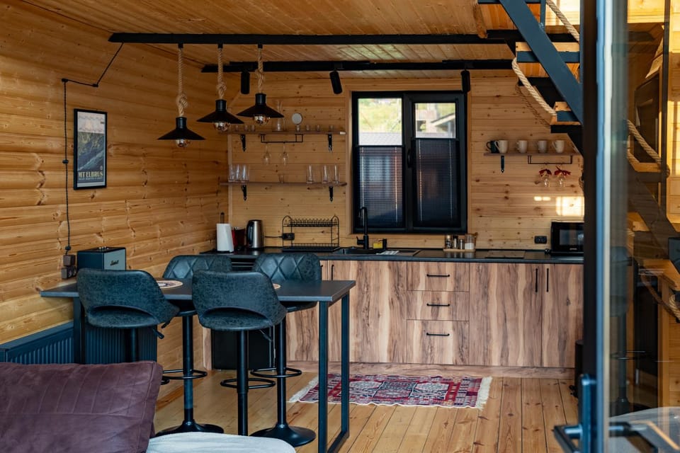 Outdoor Cottages Kazbegi Chalet in Georgia
