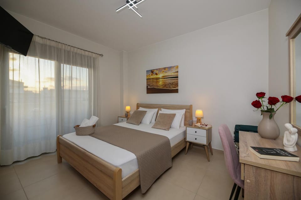 TV and multimedia, Photo of the whole room, Bedroom, towels