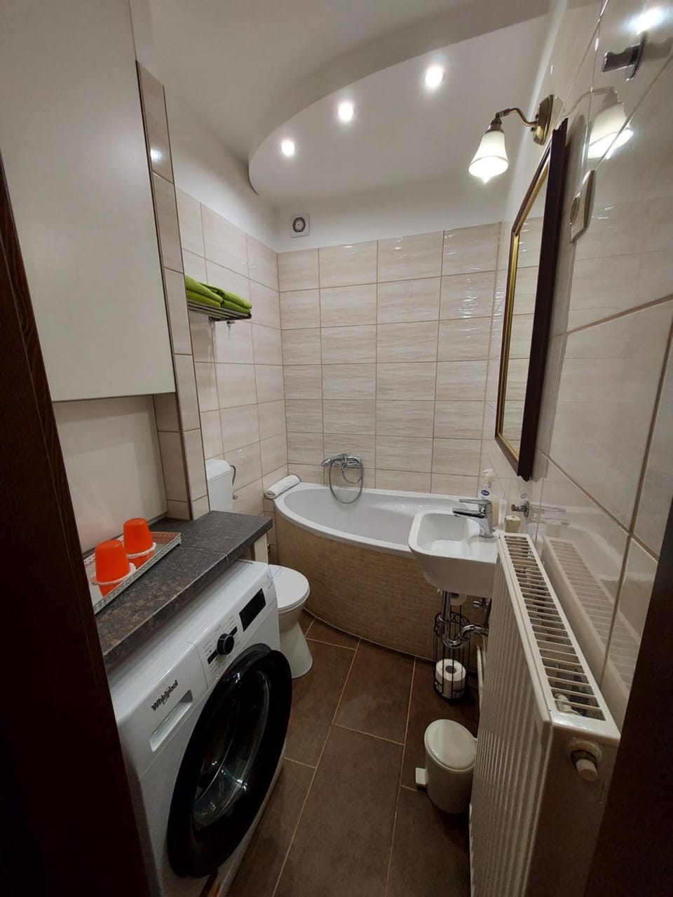 Bathroom, washing machine, washing machine