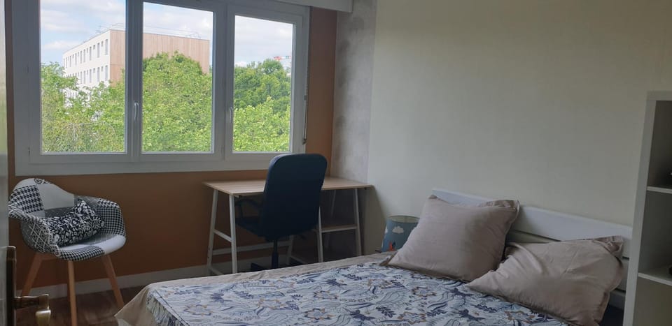 Le Skyline - 3 Chambres Indépendantes, lits doubles Vacation rental in Saint-Herblain