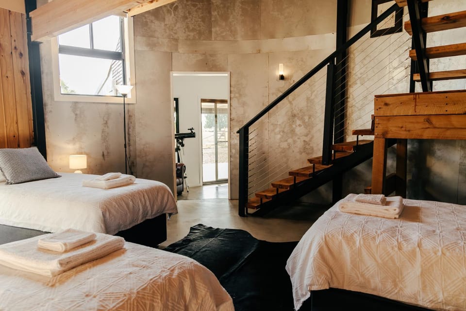 Top Paddock Silo Stay Villa in New South Wales