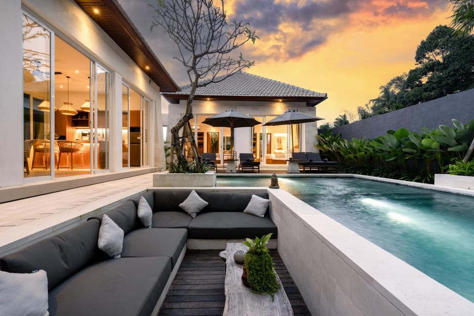 Property building, Seating area, Pool view, Swimming pool