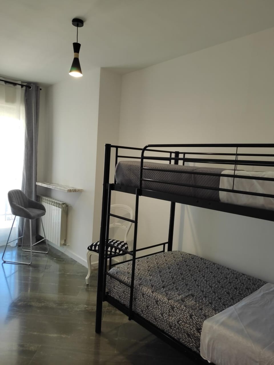Photo of the whole room, Bedroom, bunk bed