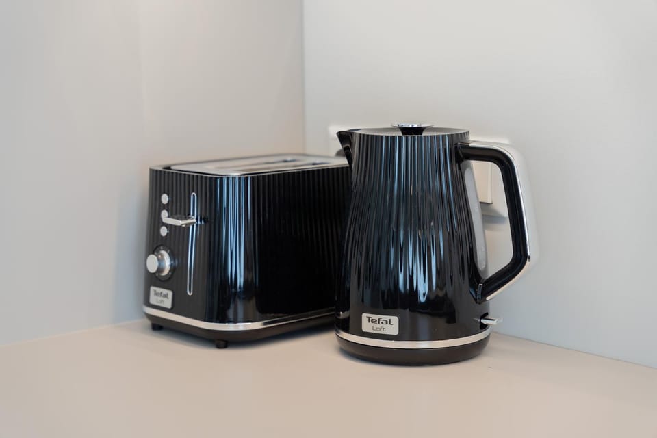 Coffee/tea facilities, Kitchen or kitchenette, toaster