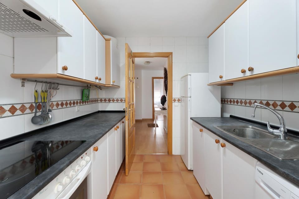 Kitchen or kitchenette, Living room