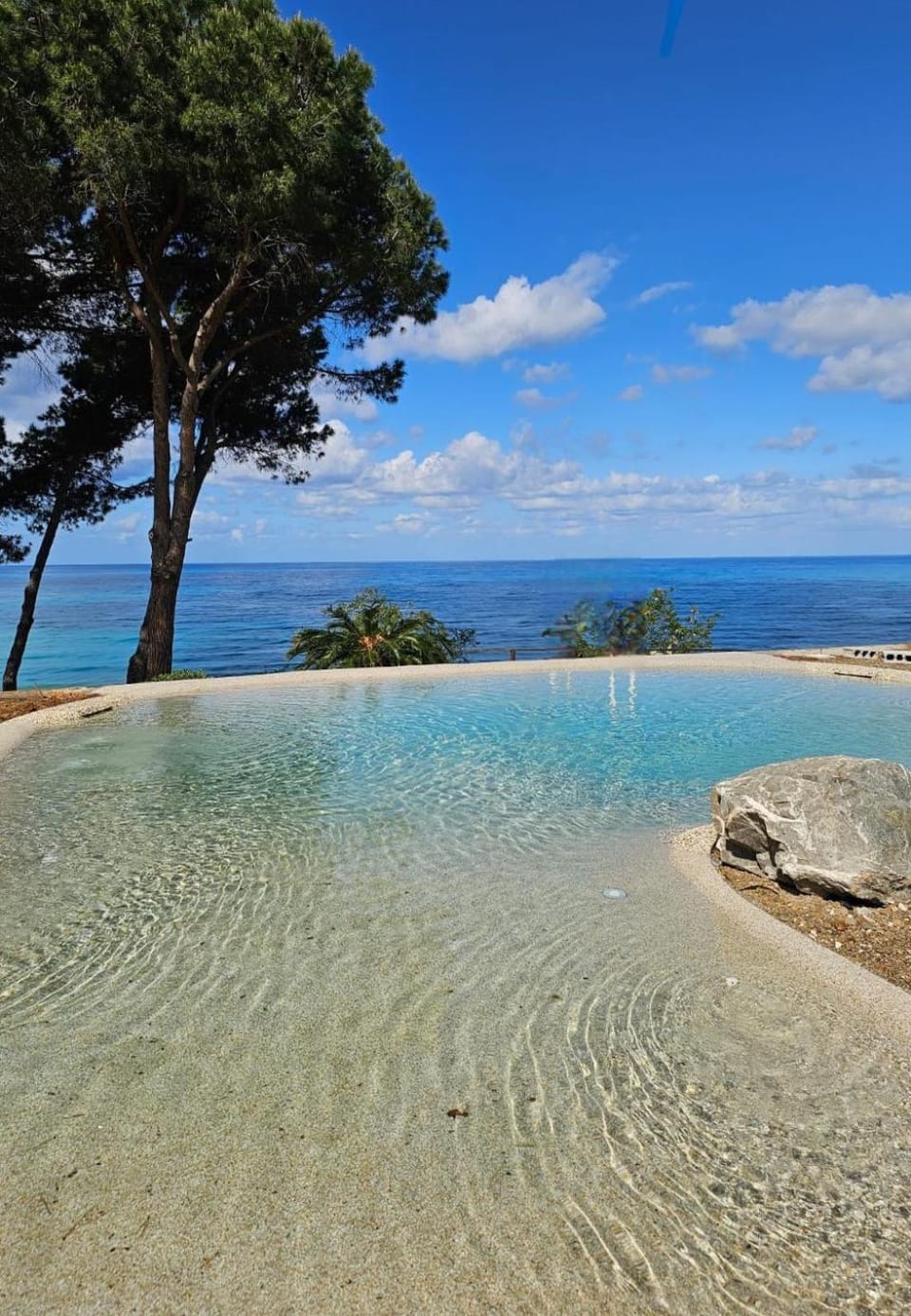 Natural landscape, Sea view, Swimming pool