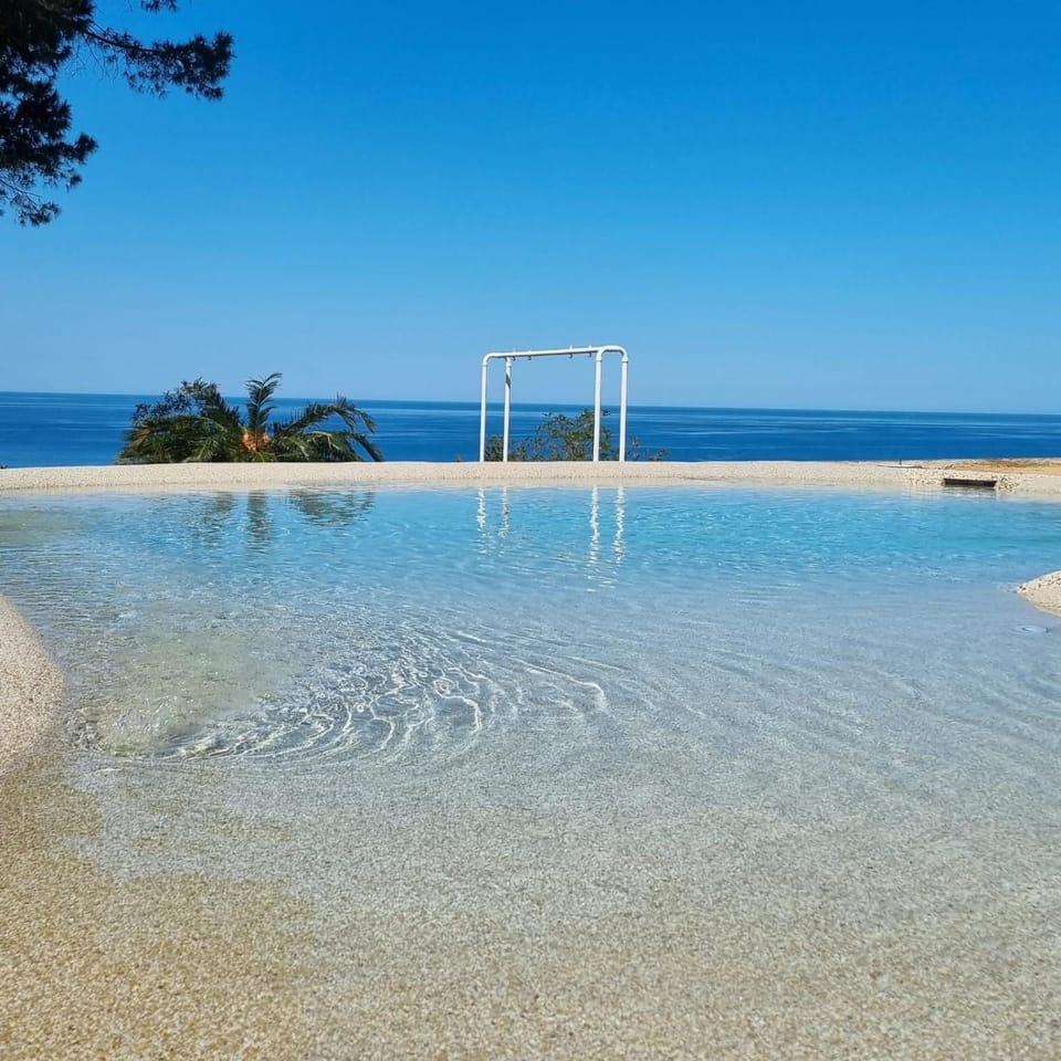 Pool view, Sea view, Swimming pool