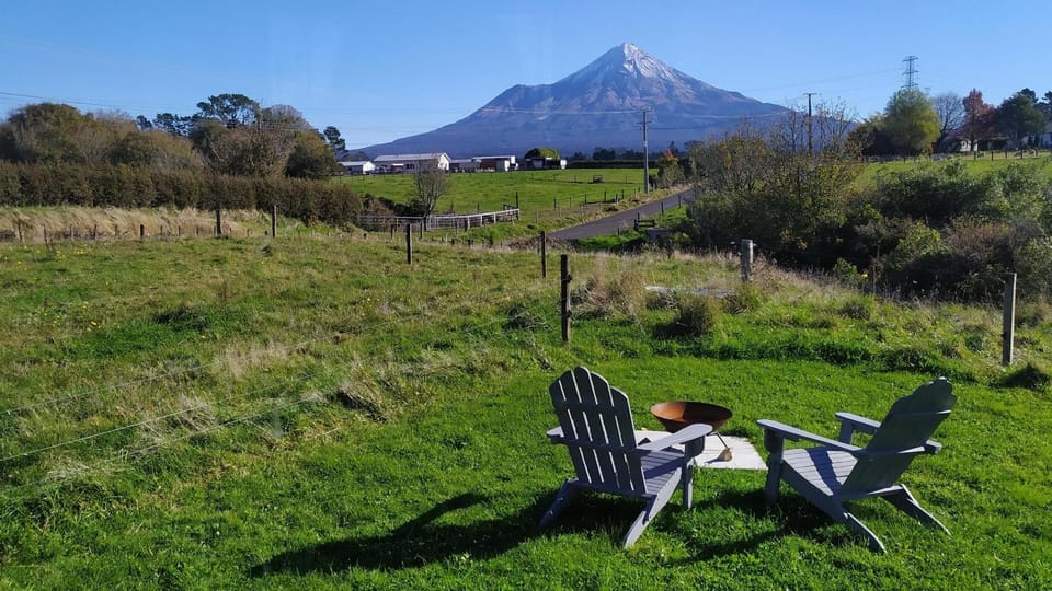 Taranaki Creekside TUI by Tiny Away House in Taranaki, New Zealand