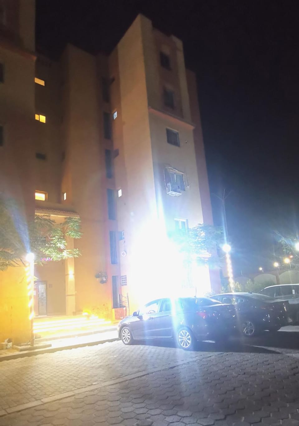 Property building, Night
