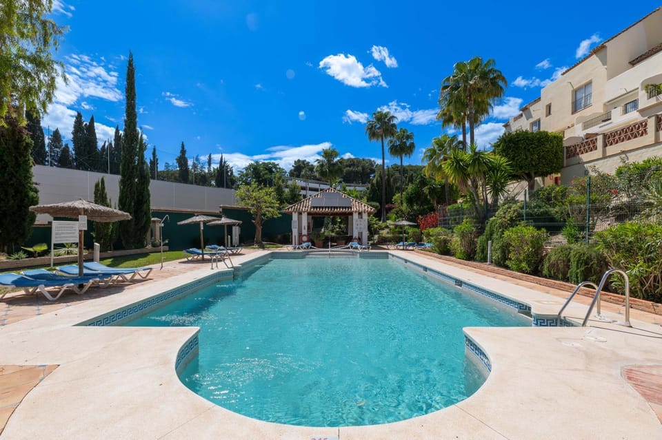 Property building, Pool view, sunbed