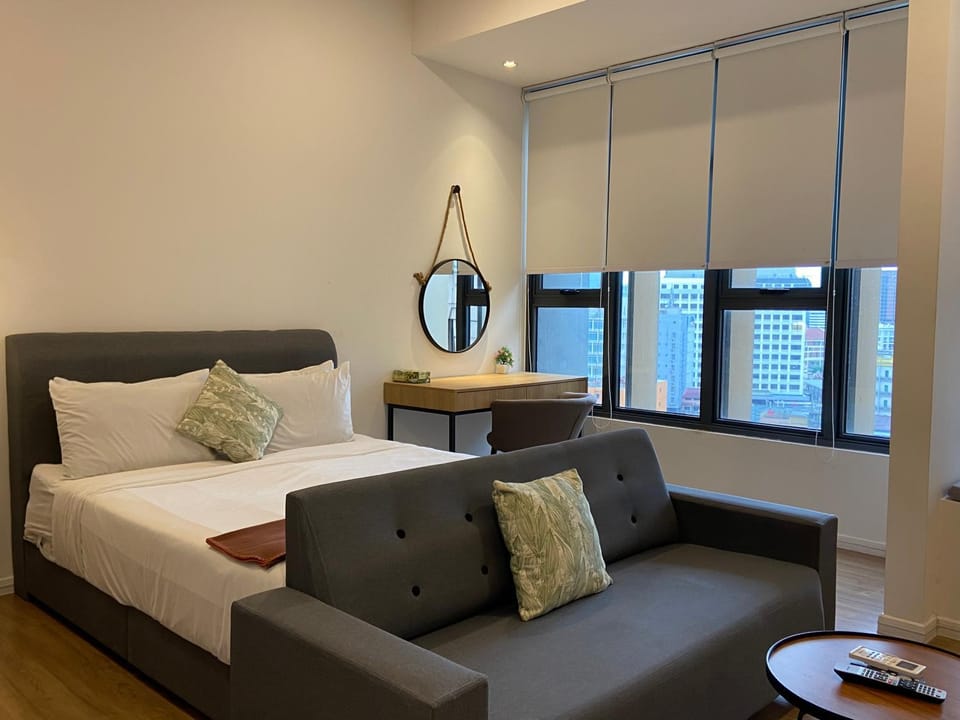 Seating area, Bedroom
