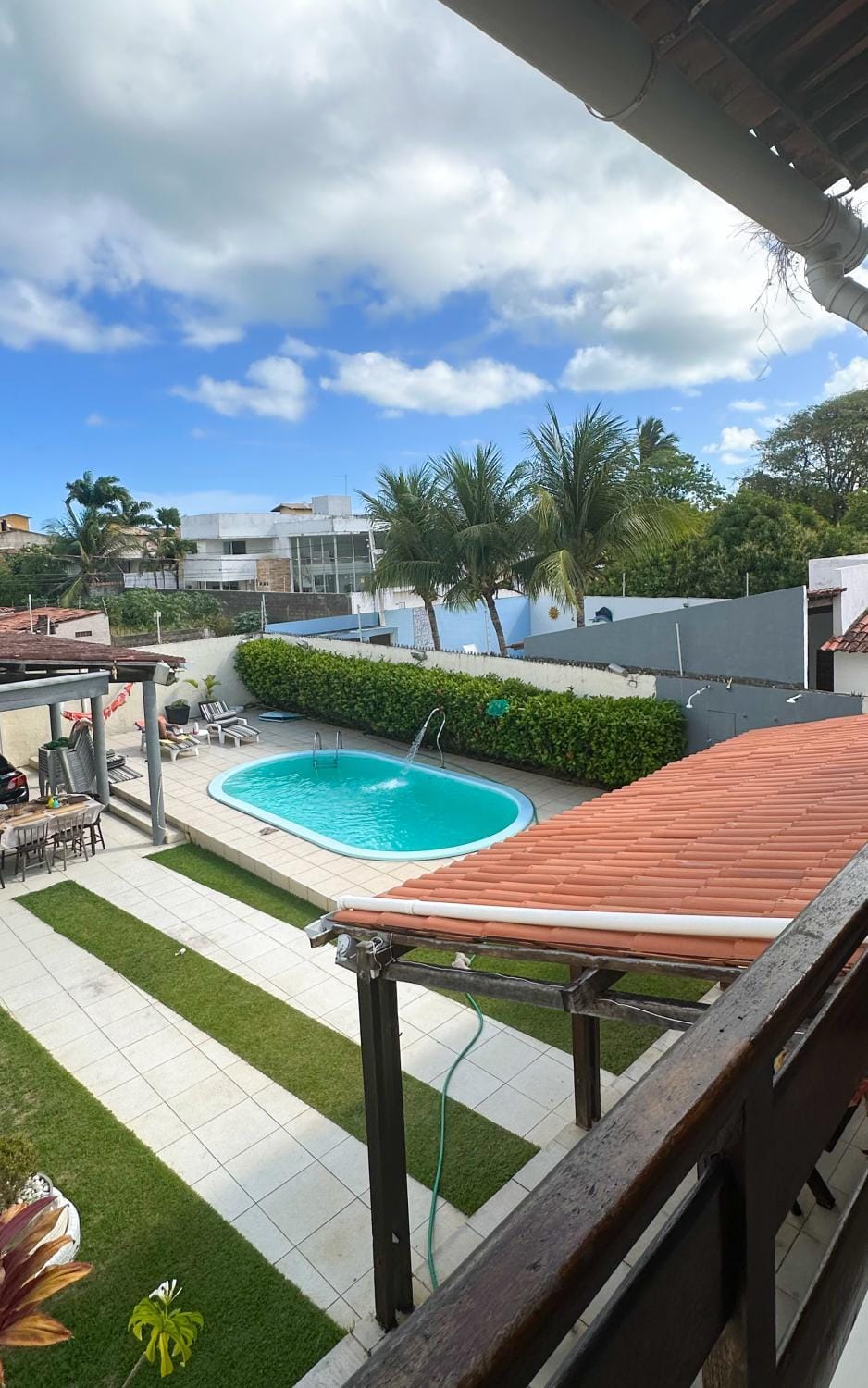 Day, Garden, Balcony/Terrace, Pool view, Swimming pool
